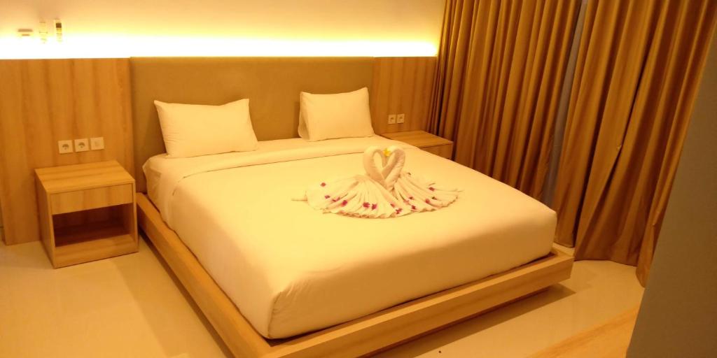 Kamar Tidur Utama Villa Dharmatria dengan View Terbaik