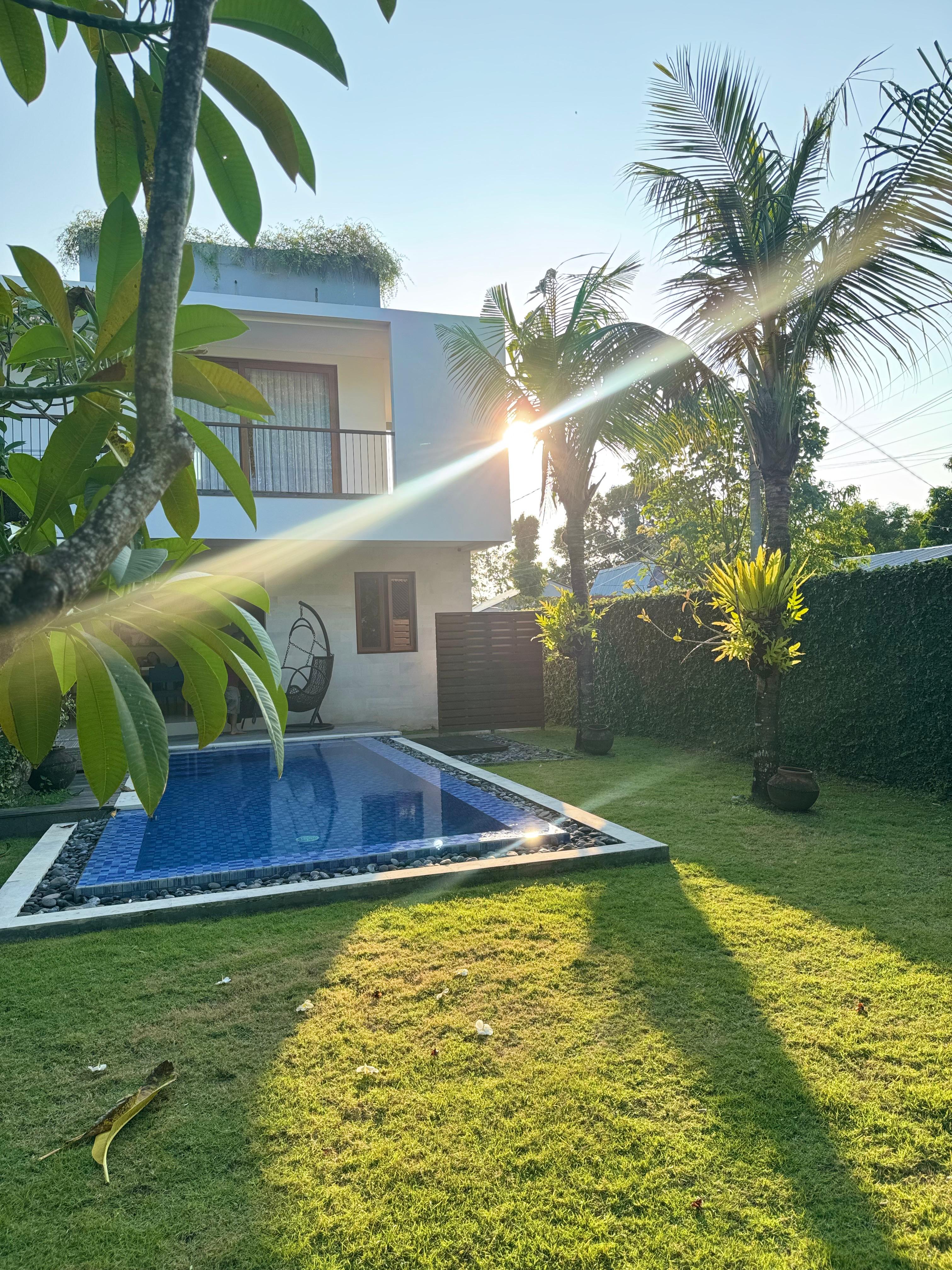 Area Outdoor Villa Dharmatria Bali