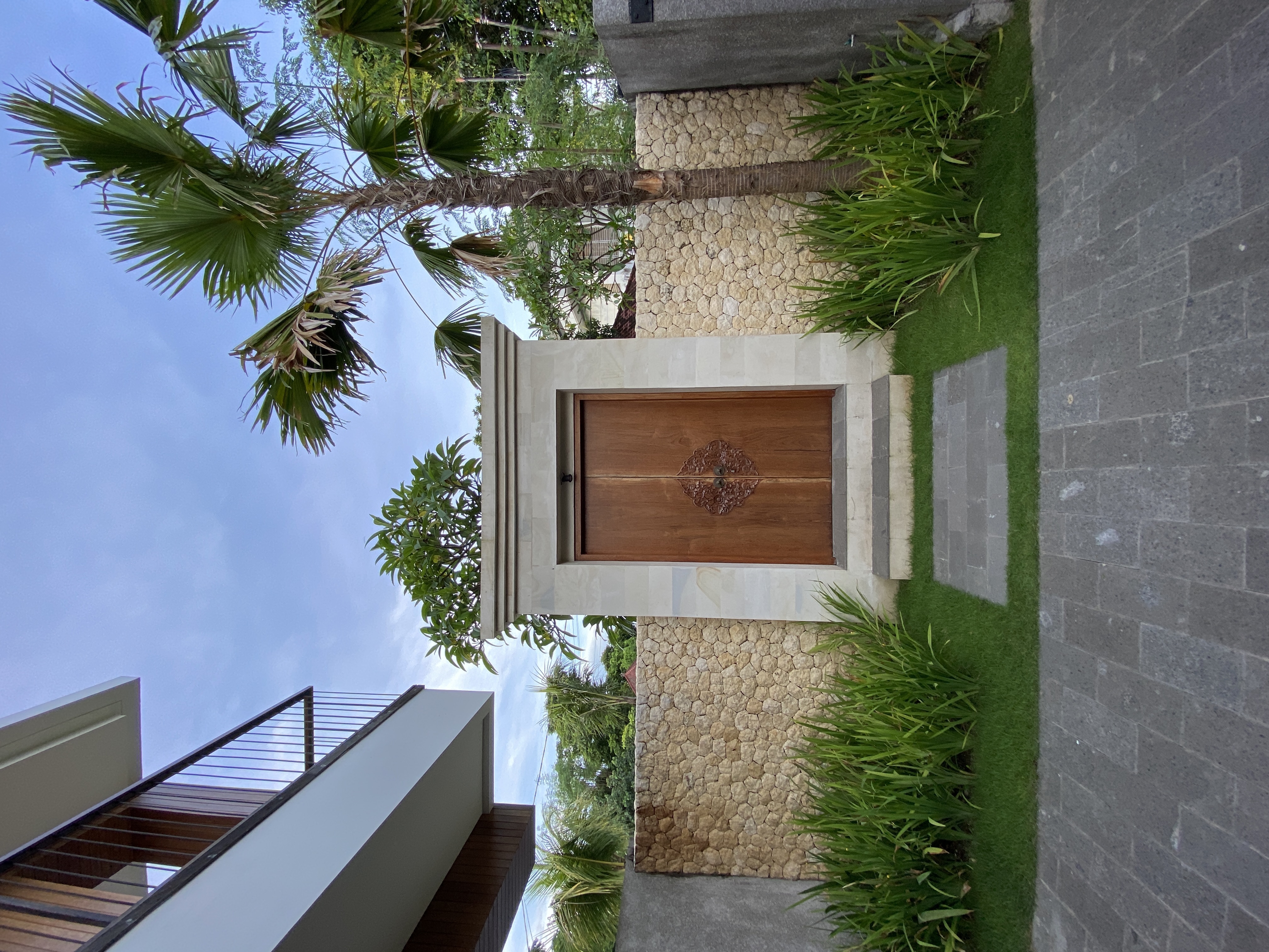 Pintu Masuk Villa Dharmatria Jimbaran Bali